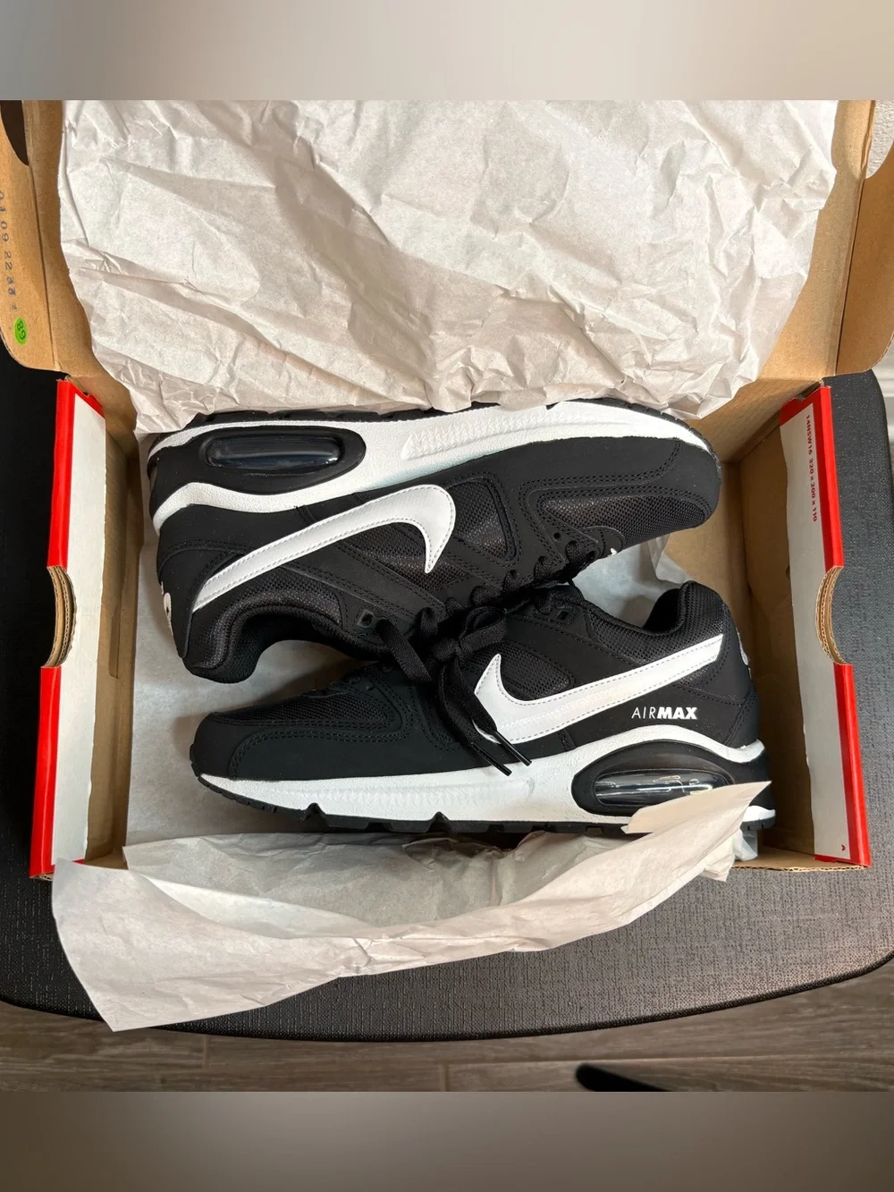 Nike Wmns Air Max Command 'Black White' 397690-021 Shoes (UK 5 US 7.5 EU 38.5)